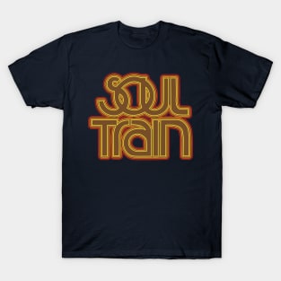 Soul Train Vintage 70s Show Fan Design T-Shirt